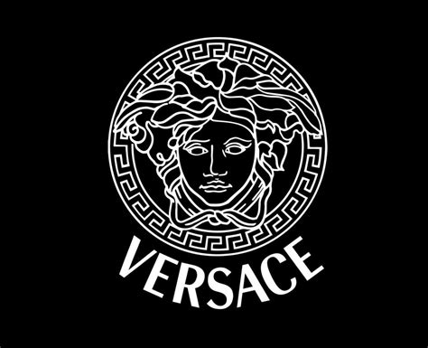 logo de versace historia|versace logo black and white.